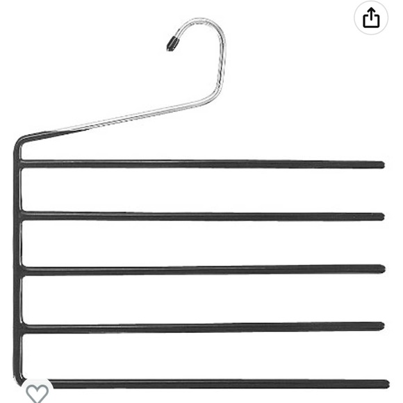 Cintres en métal 5 rangées - 5 Tier Slack Metal Hangers - Picture 1 of 5